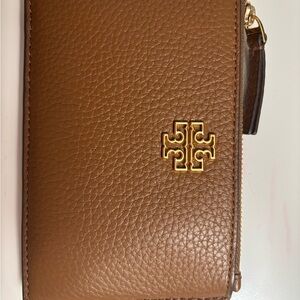 Tory Burch Brown Leather Wallet